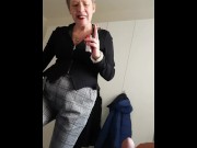 Preview 2 of my step aunt I jerk in front of her