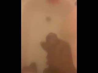 Quick shower masturbation video