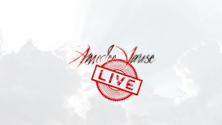 Amedee Vause's Dildo Titjob Deepthroat Live Cam Show -02 05 2020-