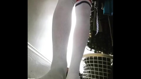 Giantess POV - Crushed Under My Thigh Highs