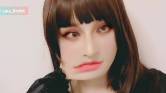 женская маска маскировка кроссдрессер трансформация mtf 8