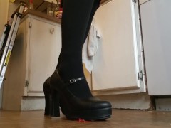 Giant Platform Heels Strawberry Crush