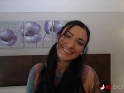 Preview 4 of Busty tattooed Adel Asanti has her holes stretched wide