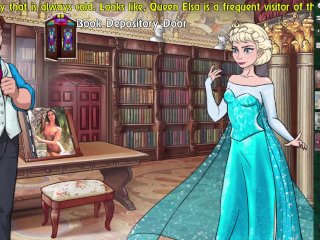 lets play, cartoon, frozen anna, role play
