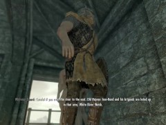 Skryim #3 - Dragon born fucks Irileth after defeat the dragon