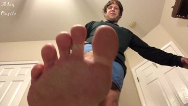Foot Worship & Sissy's Ass Edged By Alpha's Feet JOI | Modelhub.com