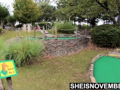Innocent School Girl Spread Ebony Pussy On Bridge For Pervert Older Boy HD