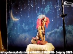 Bravo Models Media - Prague - Backstages from photoshoots - ADELLE UNICORN