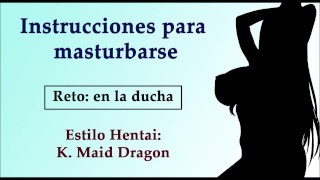 JOI Hentai De Tohru Maid Dragon Voix En Espagnol