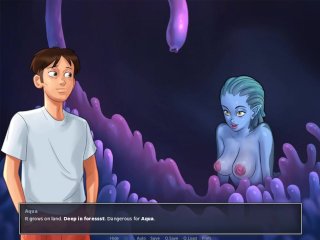 SUMMERTIME SAGA-SEA MONSTER'S BLOWJOB PART 151