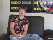 Preview 3 of NextDoorCasting 19 Year Old Ryan's Jerk Off Audition