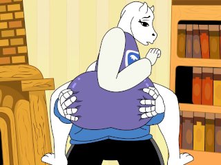 Undertale Parody xxx Toriel and Sans