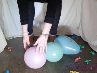 amateur, baloons, amsr, sexy