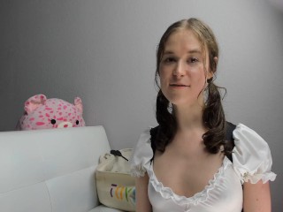 No dick, but a big clit o.o super load for you