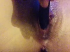 Deprived pussy has multiple orgasms with creamy cum