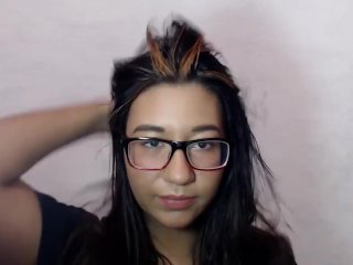 solo female, sfw, long hair webcam, hair