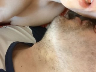Erotic Breath Smelling, Tongue Play, Spit Play,& Nursing in Ultra4k