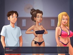 SUMMERTIME SAGA -PARTY GONE WILD - SHE LET ME FUCK HER BESTIE- PART 153
