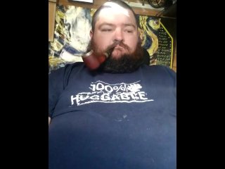 bear, pipe, verified amateurs, belly