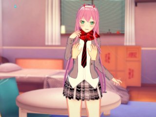 verified amateurs, 3d game, romantic, school uniform