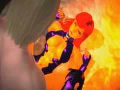 (3D Porn) Sex with Starfire - Screenshot 1 of 16 - Redhead