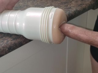 Long cock going deep_all theway - FleshLight