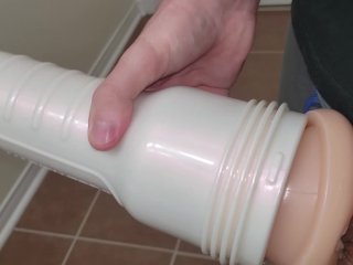 Fucking pussy up close - FleshLight Riley Reid