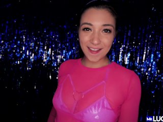 Brooklyn Gray Extreme Throat Fuck - MrLuckyPOV screenshot number 0
