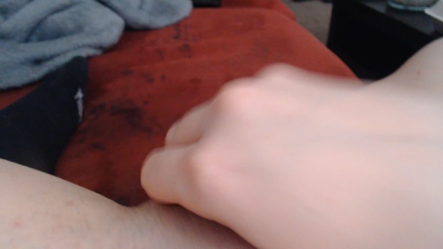 Stroking my Big Clit to Squirting Orgasm