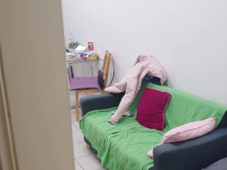 Deux vivent dans notre bâtiment ... la vraie orgie partie 1