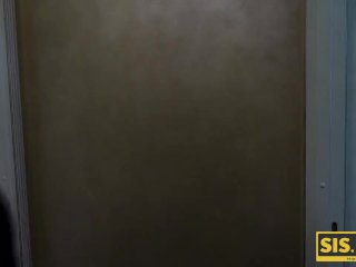 SIS.PORN. Girl wants sex so bad that lets stepbro fuck her on the bed screenshot number 0