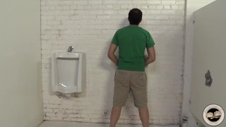 Aiden Parker Fucks A Black Guy In A Restroom