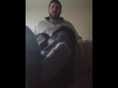 Solo Male Sweaty Socks and feet