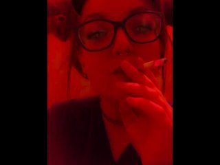 solo female, smoking girl, smoking girlfriend, smoking cigarette