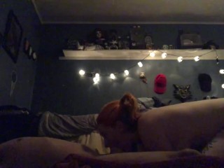 Fucking my Girlfriend while her parents_are gone