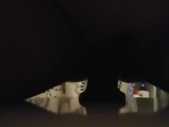 Huge dildo riding 