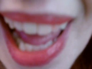 Redhead_smoking in black babydoll nightie