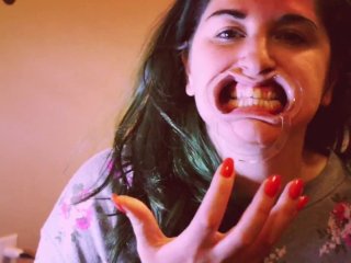 Preparing for Invisible Aligners - Mouth Exploration Mouth Fetish Uvula