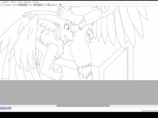 Gojira and Sequential Blowjob - Speedpaint