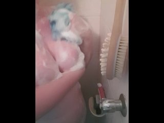soapy massage, boob massage, voyeur shower, showering