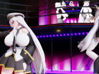 MMD R18 Kiss me sex dance show