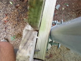  Boy Pissing Outdoors