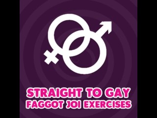 Hetero Naar Homo Faggot JOI Oefeningen