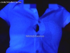 คาชุดนักศึกษา UV LIGHT EFFECT THAI COLLEGE STUDENT UNIFORM BACKLIGHTING POV