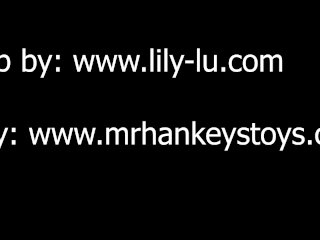 Goth Charlotte put an XXL Hankeys toys upon Anuskatzz anal hole tatto girls screenshot number 1