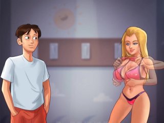 SUMMERTIME SAGA SEX PARTY, 3 GIRLS ONE DICK - PART 177