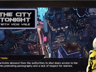 sexy female voice, video game, batman grim city, solo female