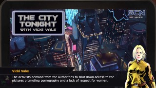Batman's grimmige stad ongecensureerde visuele roman deel 4
