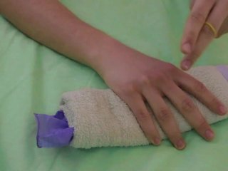 DIY ARTIFICIAL PUSSY VAGINA WITH TOWEL  TUTORIAL, REVIEW AND TEST