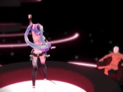 Preview 4 of Naughty Hatsune Miku Miku Dance Video MMD Hentai Ecchi Japanese Luvatorry